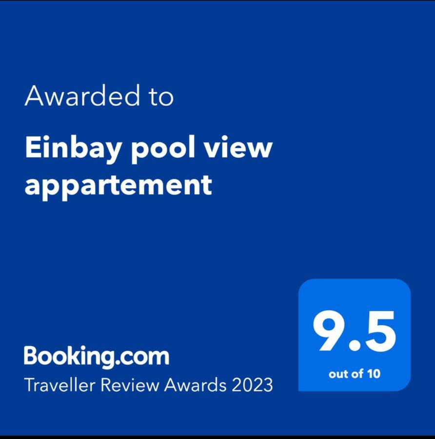 Einbay Pool View Appartement Αΐν Σούχνα Εξωτερικό φωτογραφία